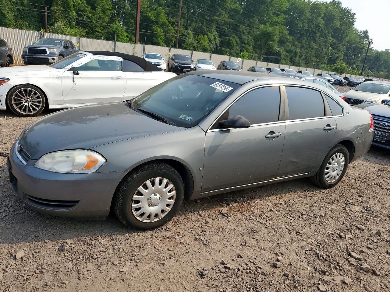 2008 Chevrolet Impala Police Police, VIN 2G1WS583581349468 — Minor dents and scratches
