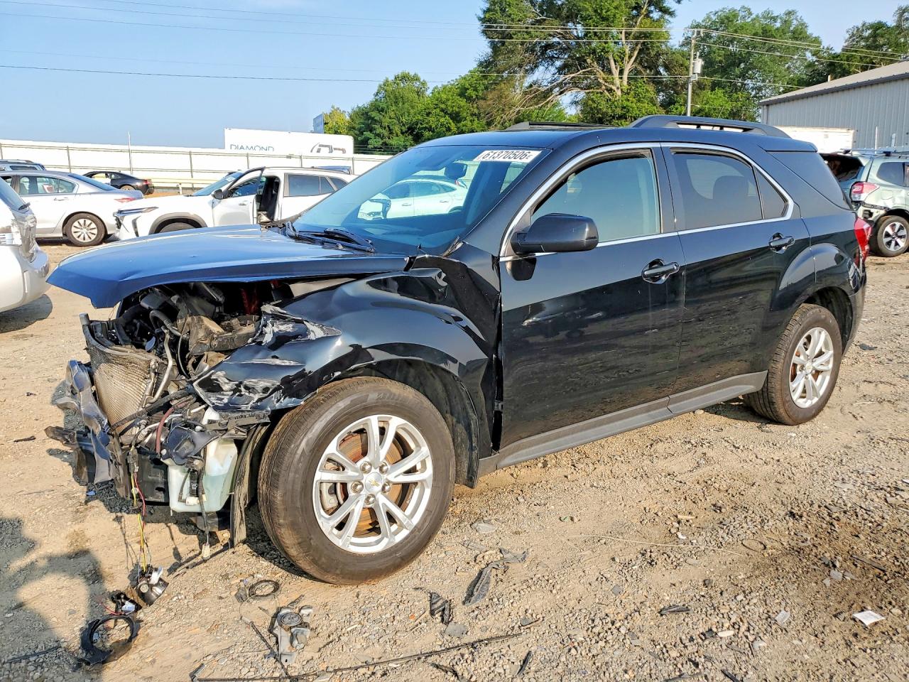 2016 Chevrolet Equinox LT, VIN 2GNALCEK7G1129320 — Front end