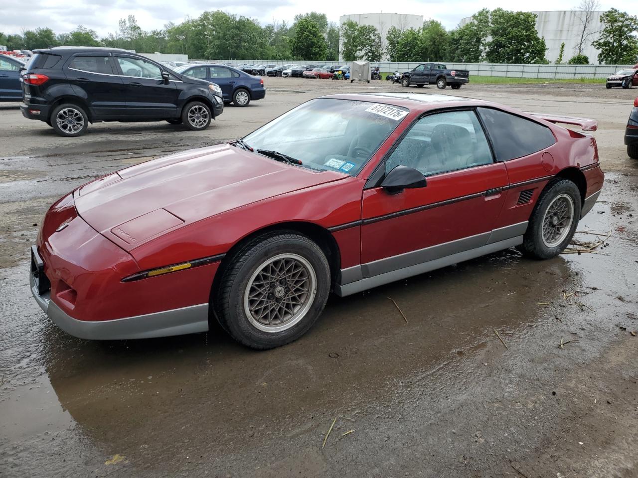 1987 Pontiac Fiero GT, VIN 1G2PG1194HP216051 — Крыша