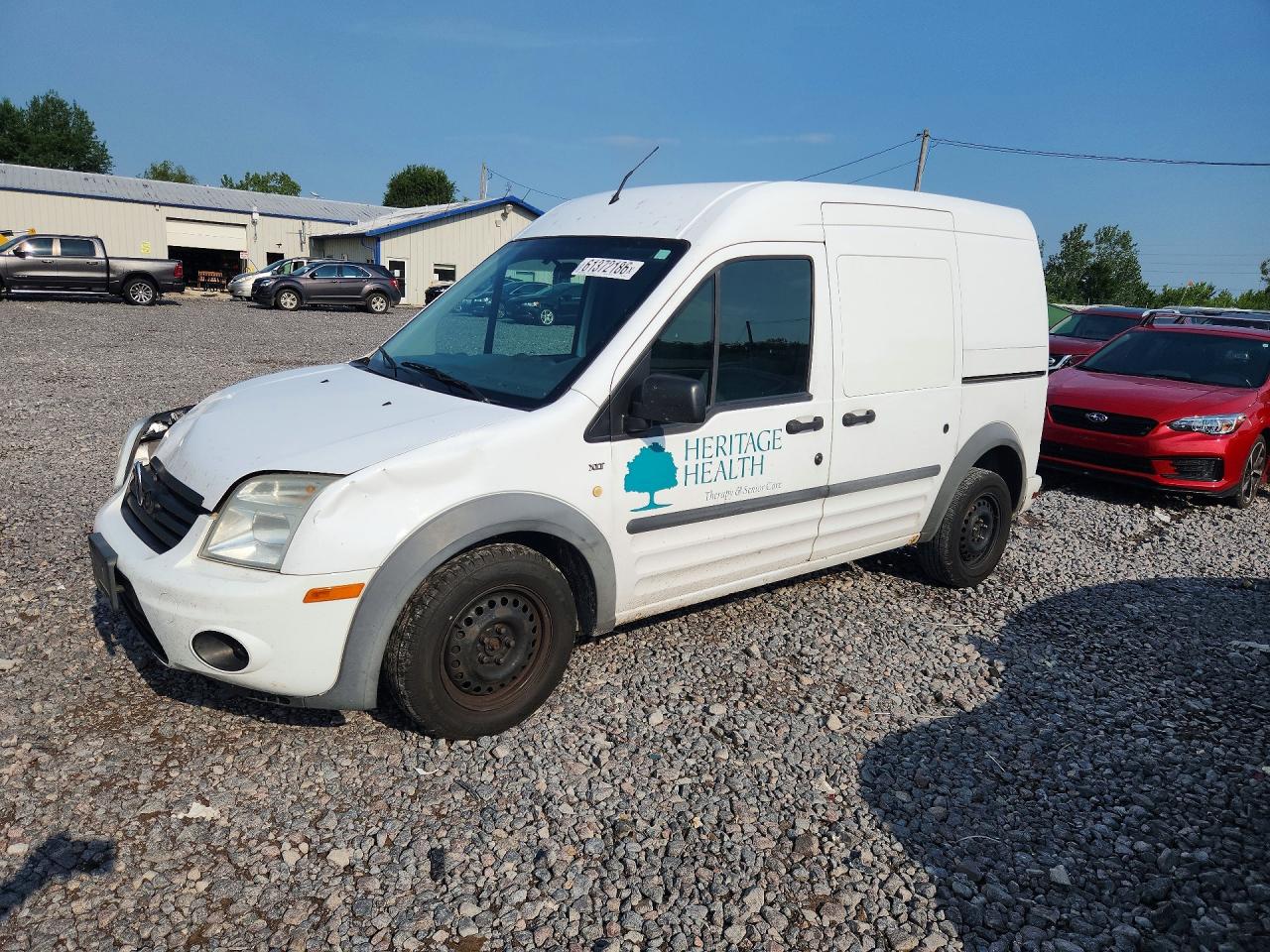 2010 Ford Transit Connect XLT, VIN NM0LS7DN5AT024555 — Front end