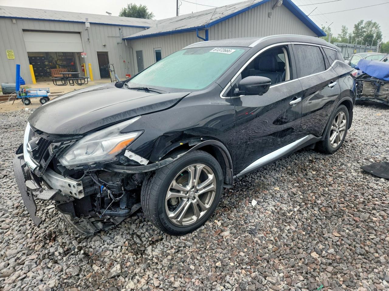 2017 Nissan Murano SV, VIN 5N1AZ2MH0HN178152 — Front end