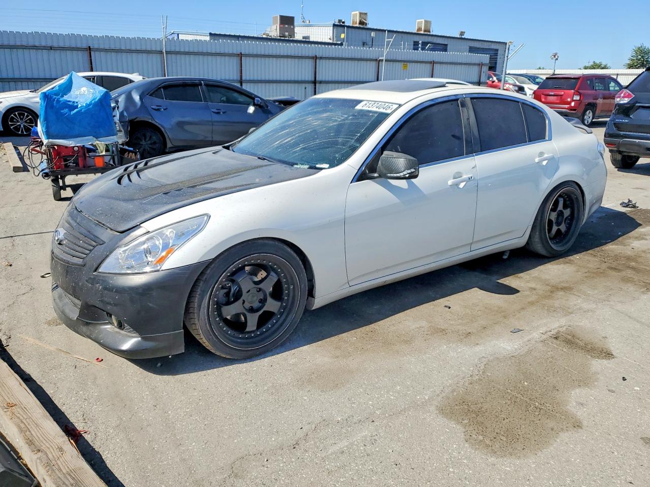 2013 Infiniti G37 Journey, VIN JN1CV6APXDM723210 — Missing or altered VIN