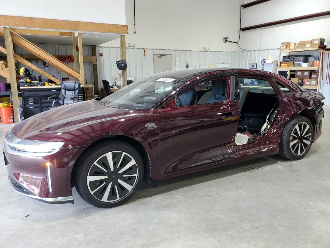 2022 Lucid Air Grand Touring, VIN 50EA1GBA4NA004064 — All over