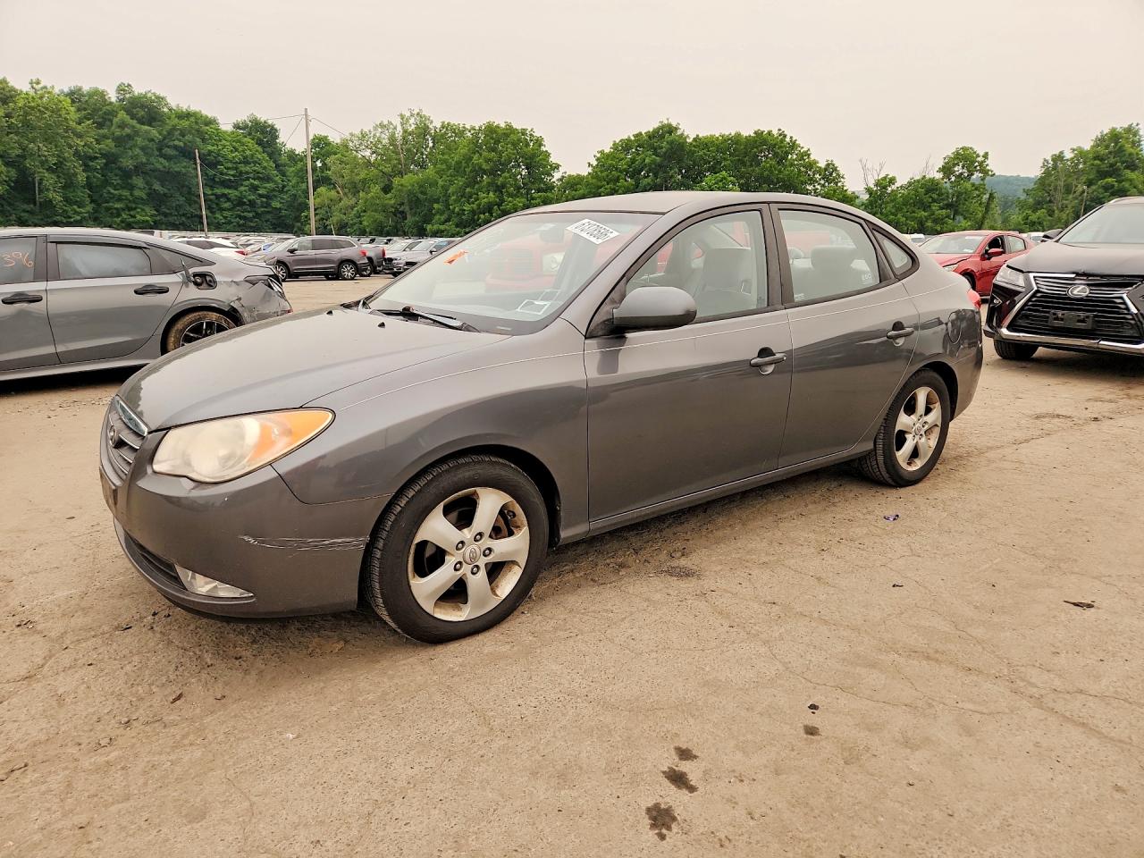 2008 Hyundai Elantra GLS, VIN KMHDU46D98U368006 — Normal wear