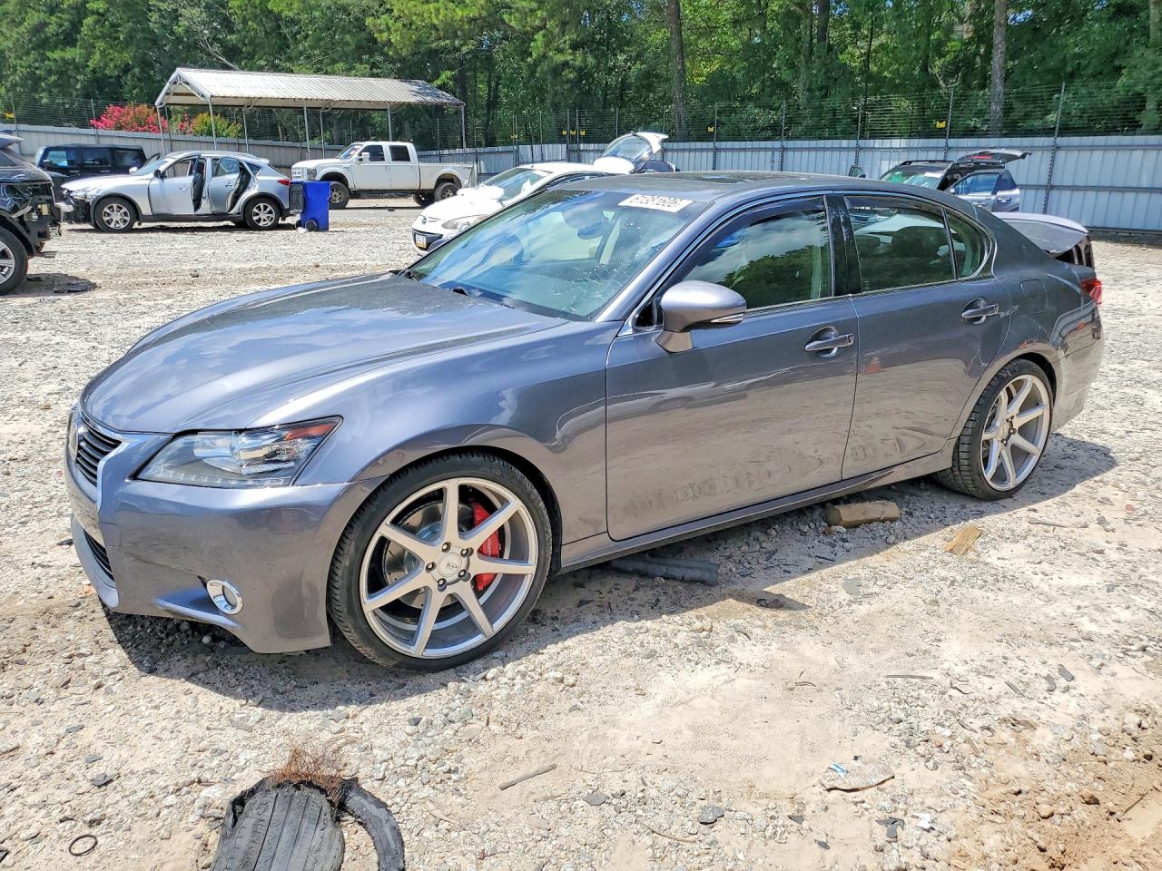 2014 Lexus GS 350, VIN JTHBE1BL4E5040291 — Rear end