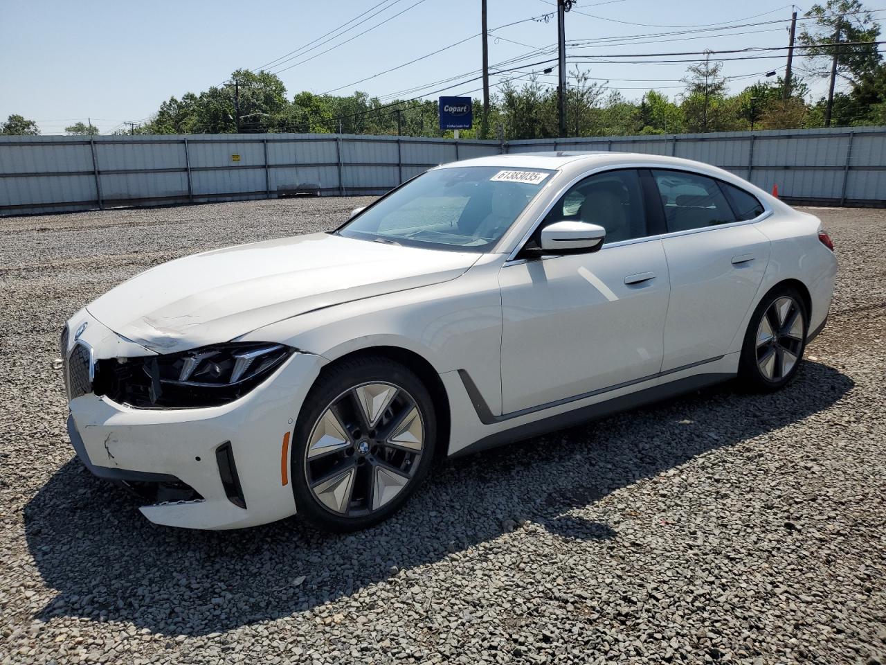 2025 BMW i4 xDrive40, VIN WBY43HD03SFU10470 — Front end