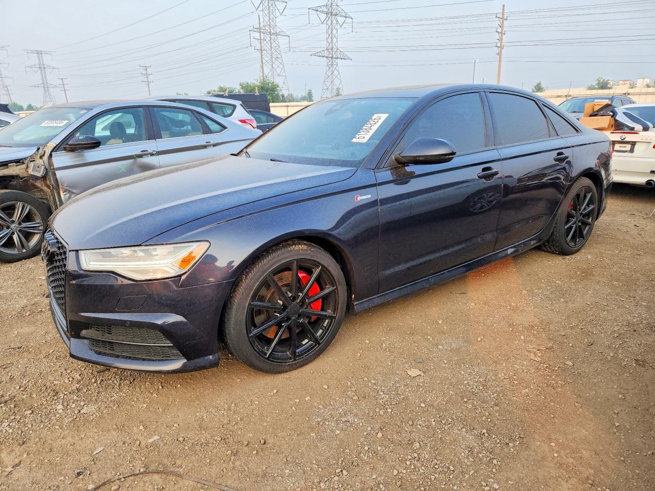 2017 Audi A6 Prestige, VIN WAUH2AFCXHN051070 — Вода / потоп