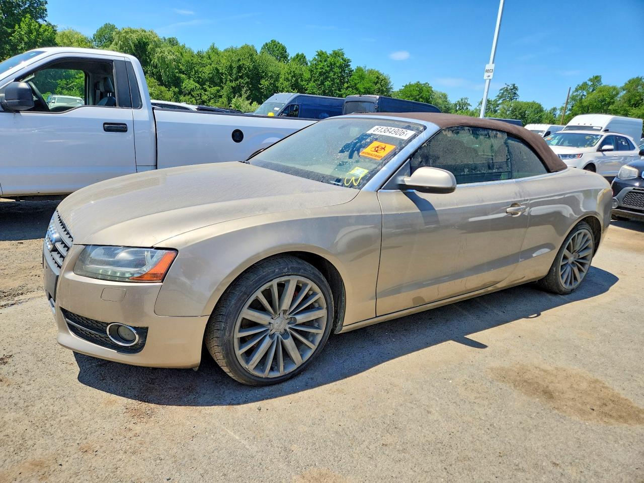 2011 Audi A5 Premium Plus, VIN WAULFAFH7BN010722 — Minor dents and scratches