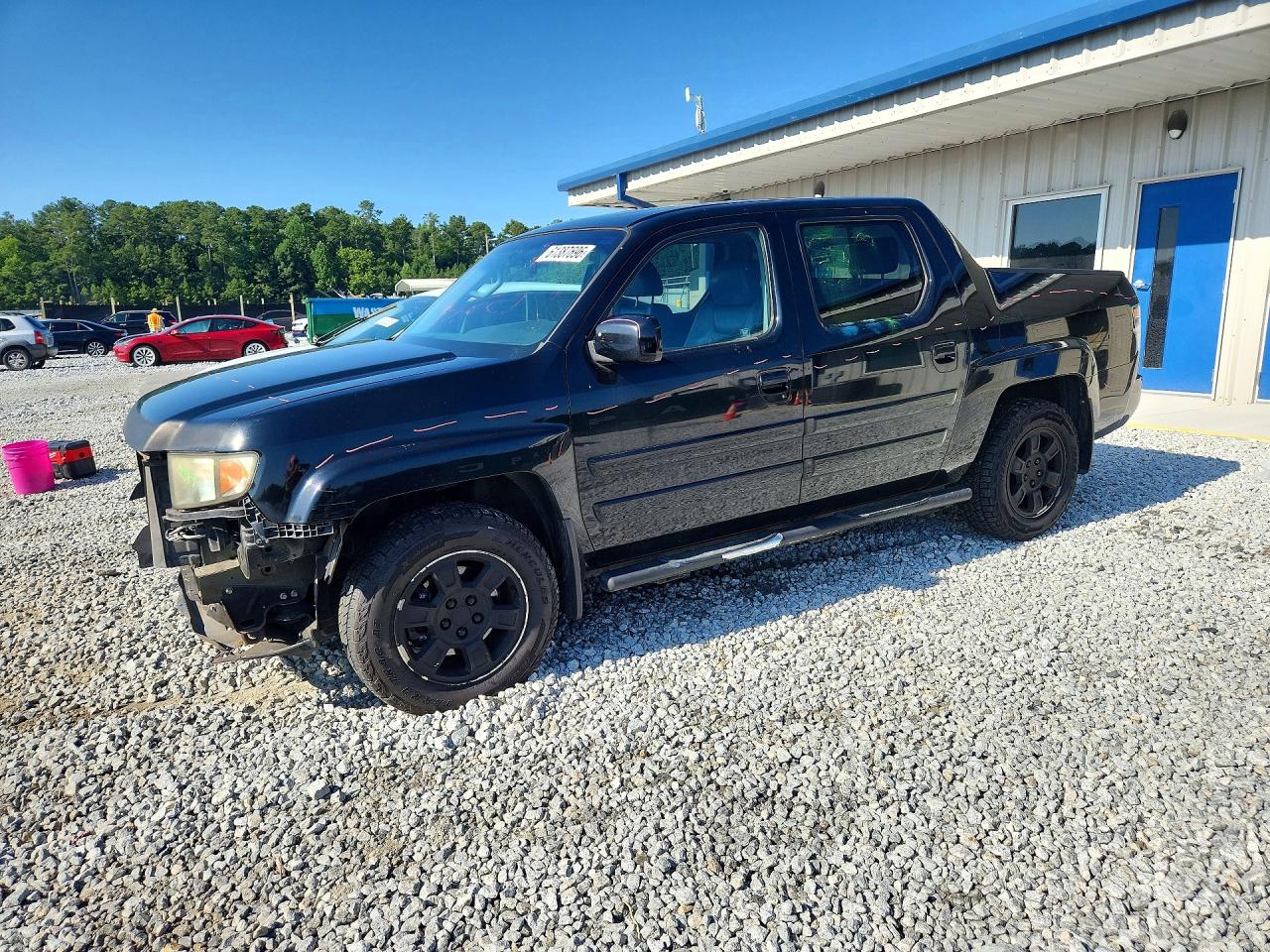 2008 Honda Ridgeline RTL, VIN 2HJYK16518H516165 — Front end