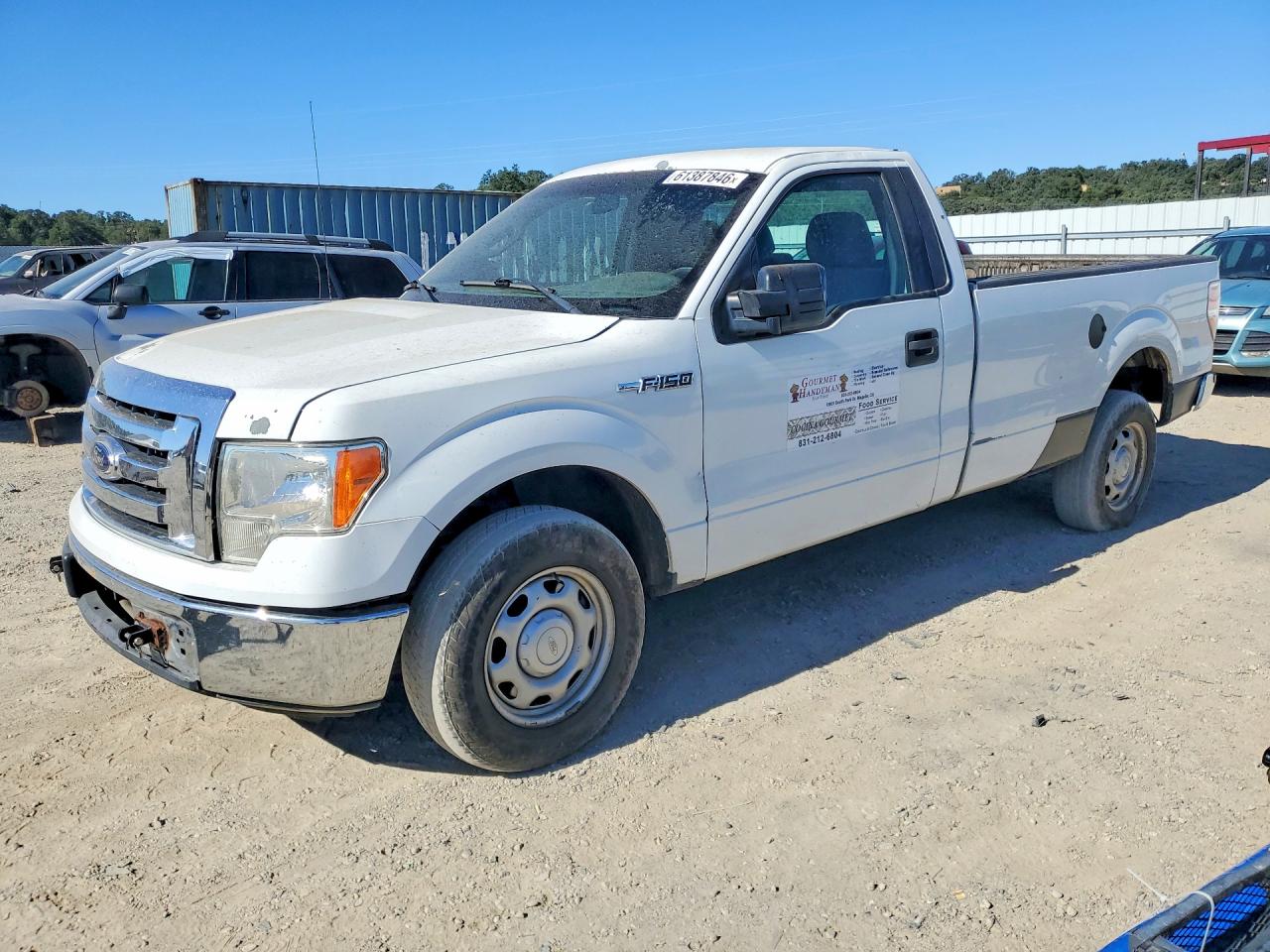 2012 Ford F-150 XL, VIN 1FTNF1CF9CKD39780 — Vandalism