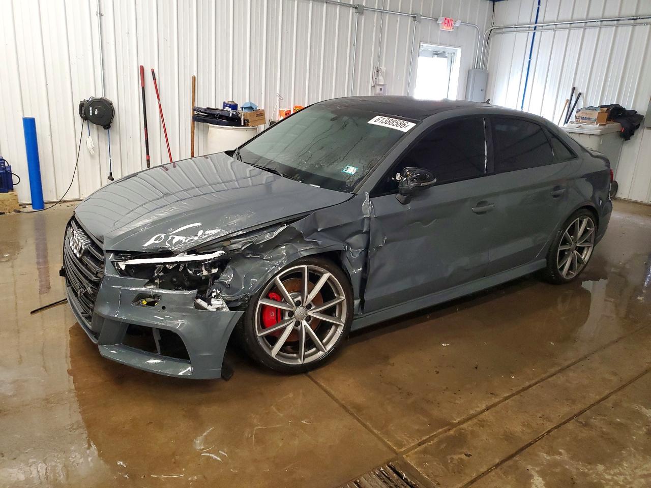 2018 Audi S3 Premium Plus, VIN WAUB1GFF7J1027411 — Front end