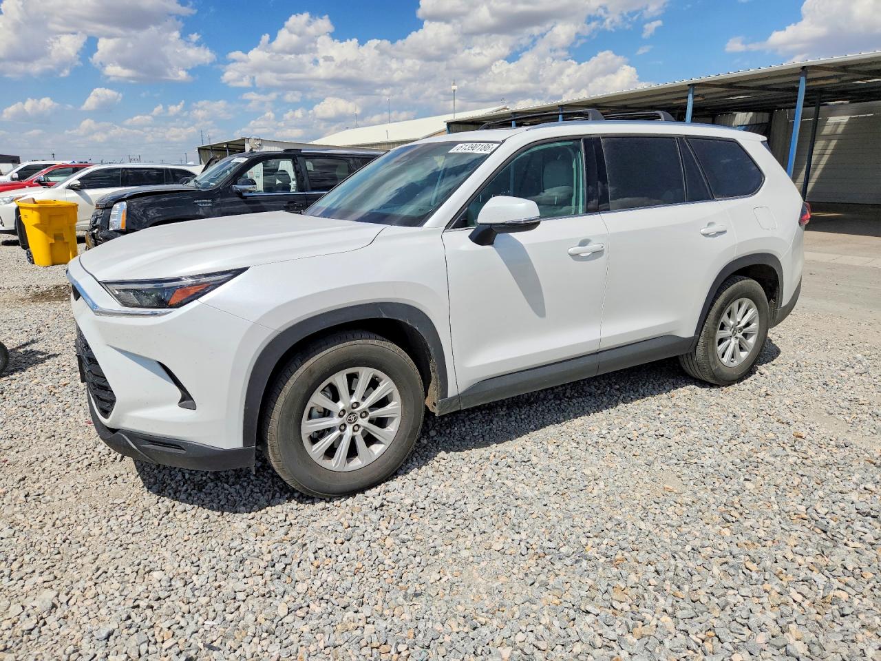 2025 Toyota Grand Highlander XLE, VIN 5TDAAAB51SS071238 — Hail