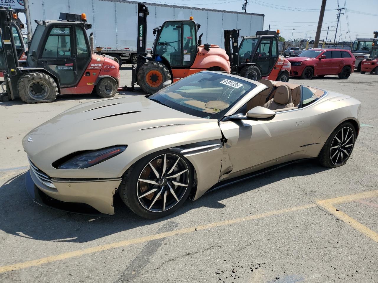2022 Aston Martin DB11, VIN SCFRMFCW6NGM11398 — All over