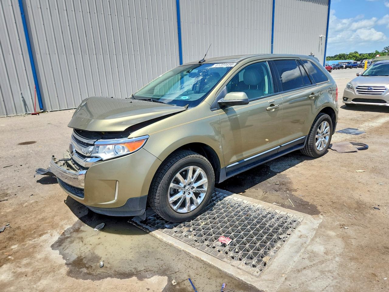 2013 Ford Edge SEL, VIN 2FMDK3J90DBC40675 — Front end