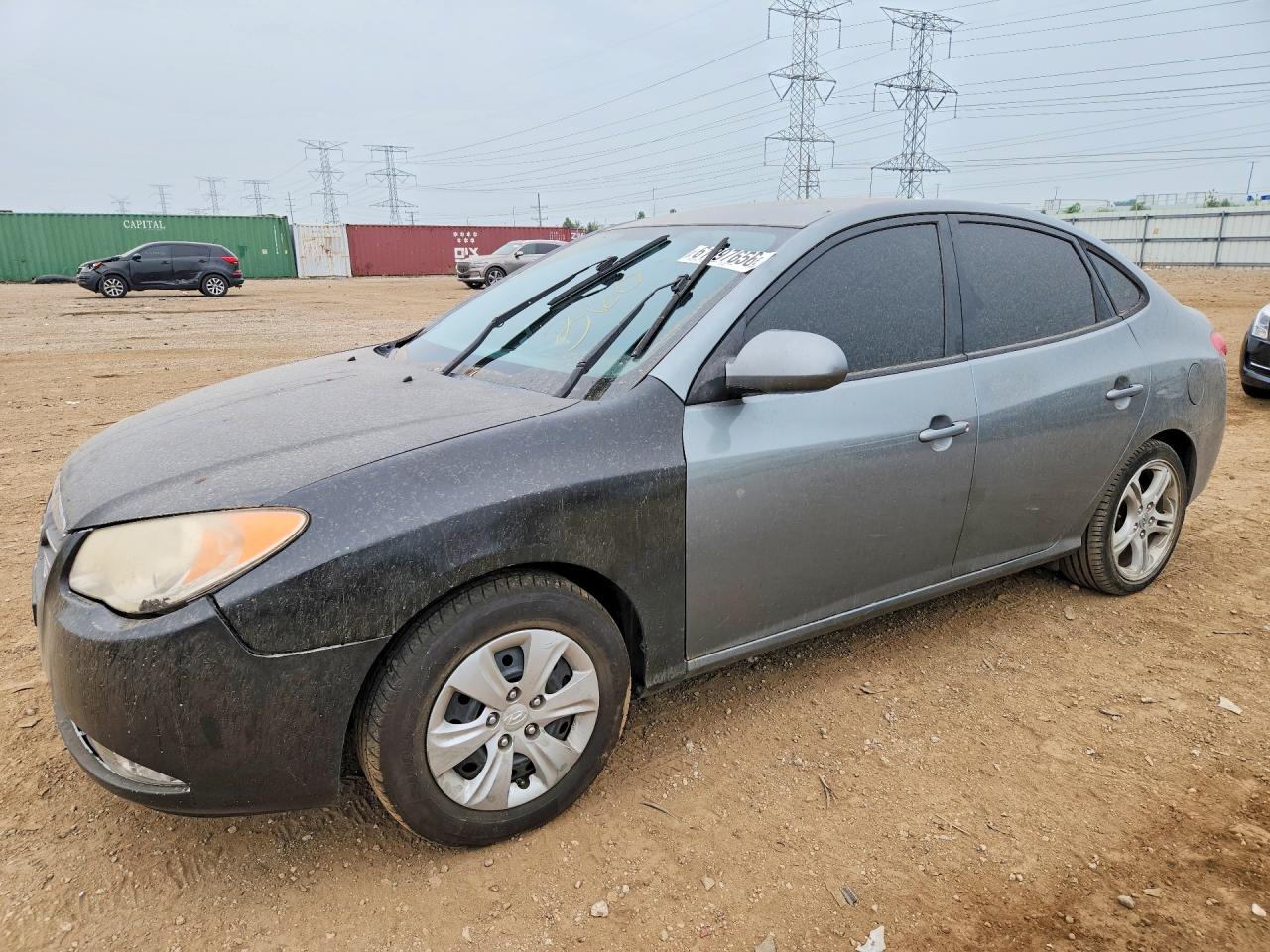 2010 Hyundai Elantra GLS, VIN KMHDU4AD3AU148521 — Rear end