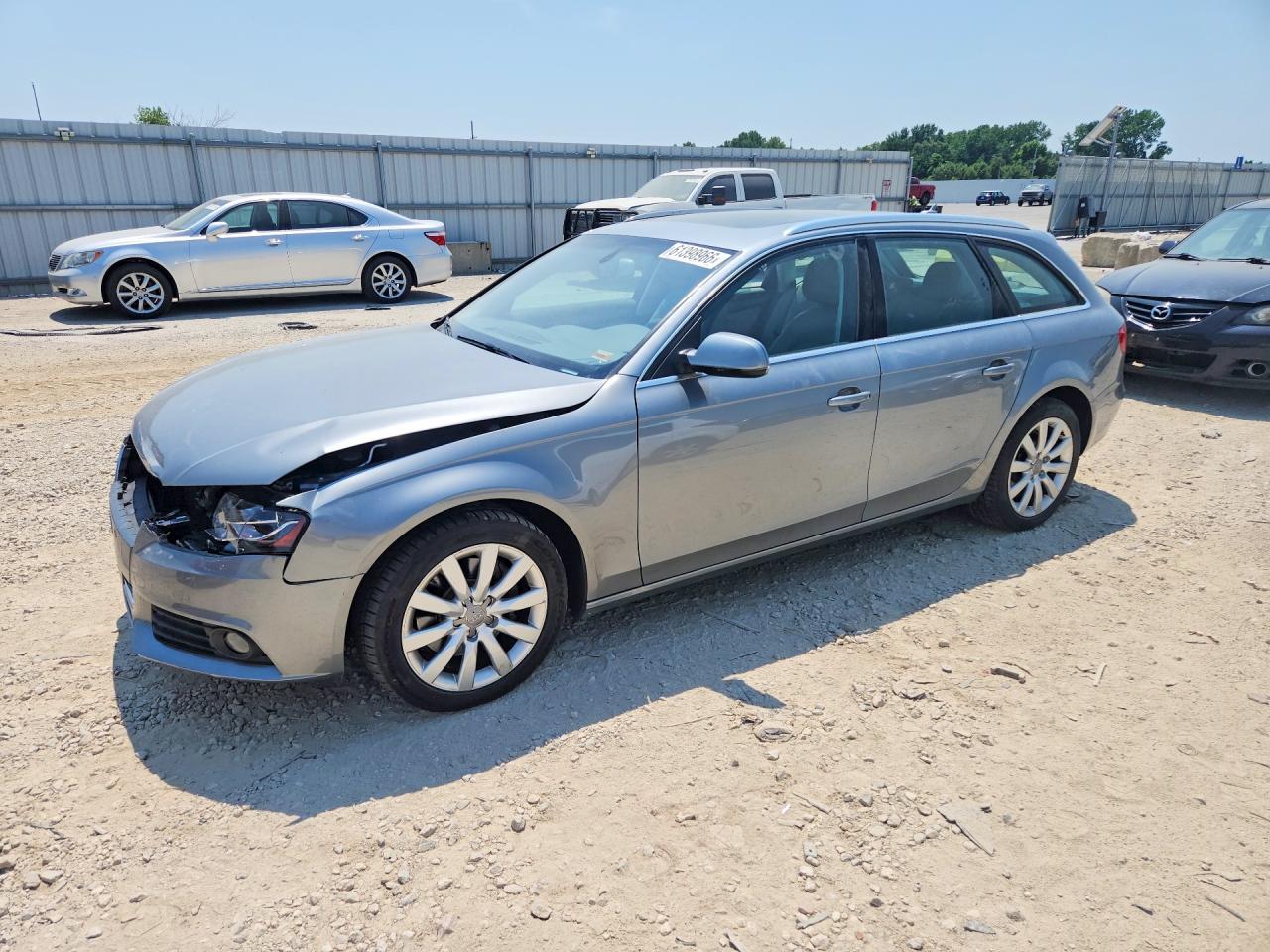 2011 Audi A4 Premium Plus, VIN WAUWFAFL7BA097109 — Front end