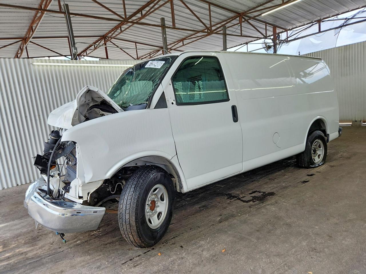 2016 GMC Savana Cargo, VIN 1GTW7AFF1G1902264 — Stripped
