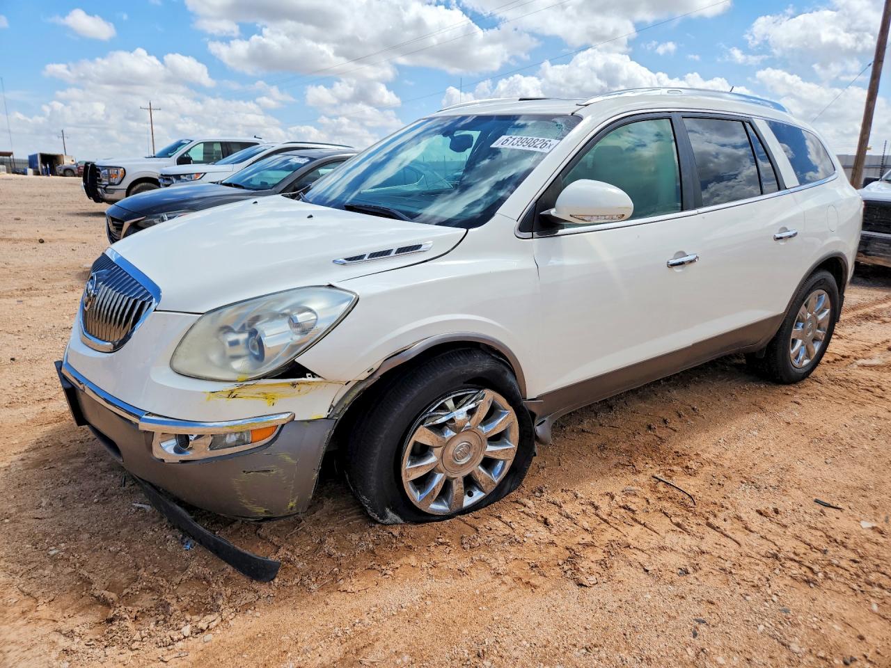 2012 Buick Enclave Premium, VIN 5GAKRDED6CJ382777 — Hail