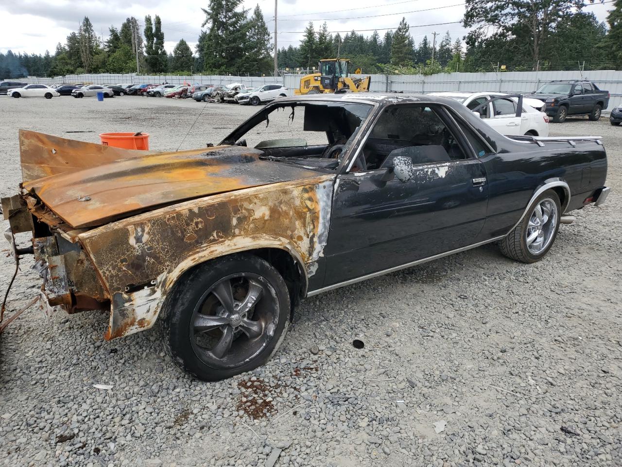 1983 Chevrolet El Camino, VIN 1GCCW80H0DR274462 — Burn