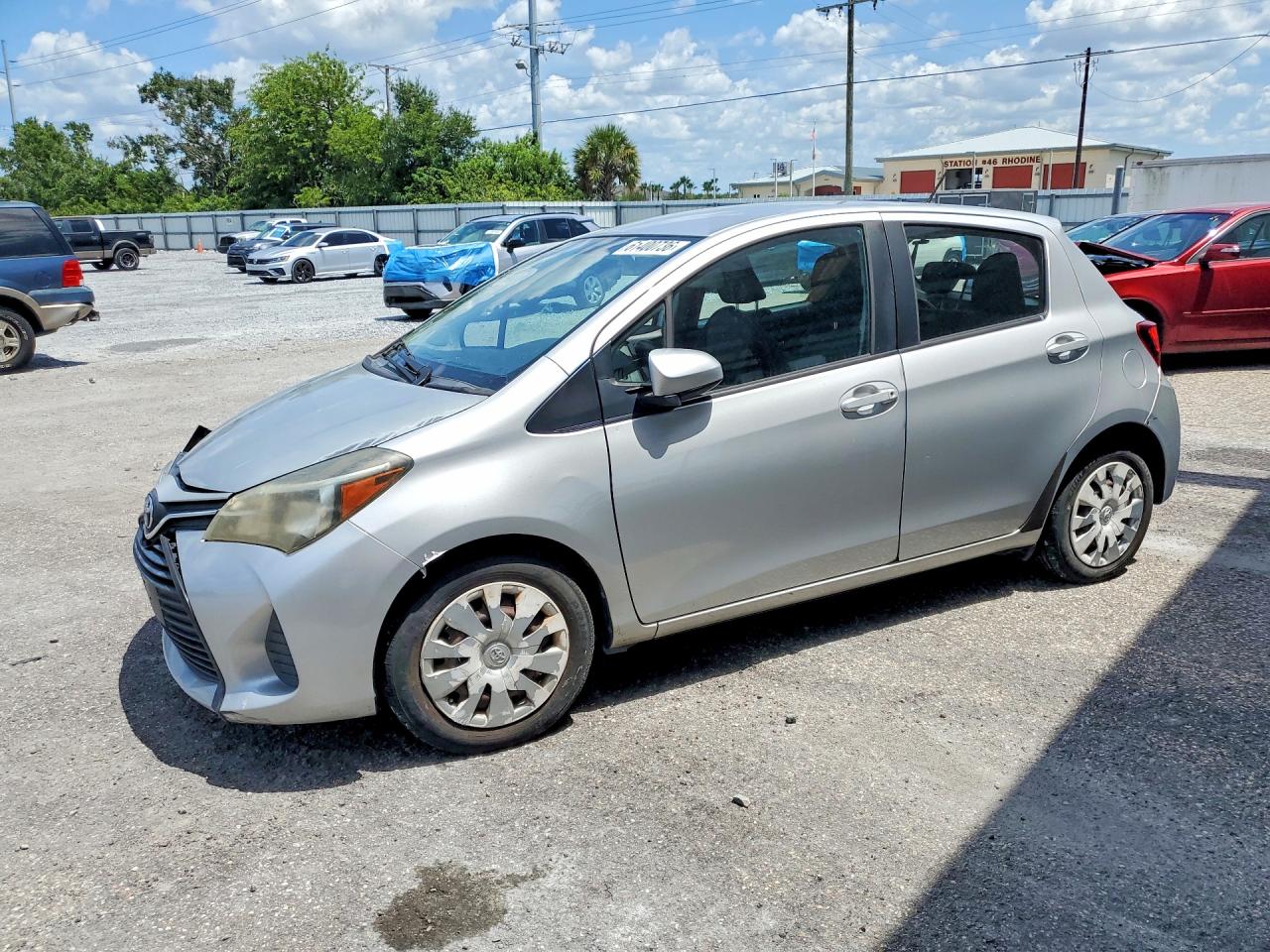 2015 Toyota Yaris L, VIN VNKKTUD31FA025110 — Перед
