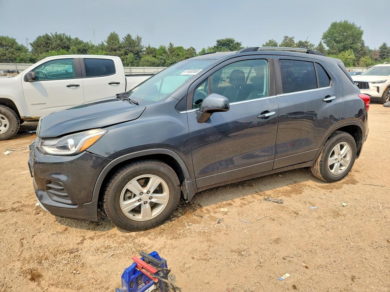 2017 Chevrolet Trax LT, VIN 3GNCJLSB4HL220659 — Rear end