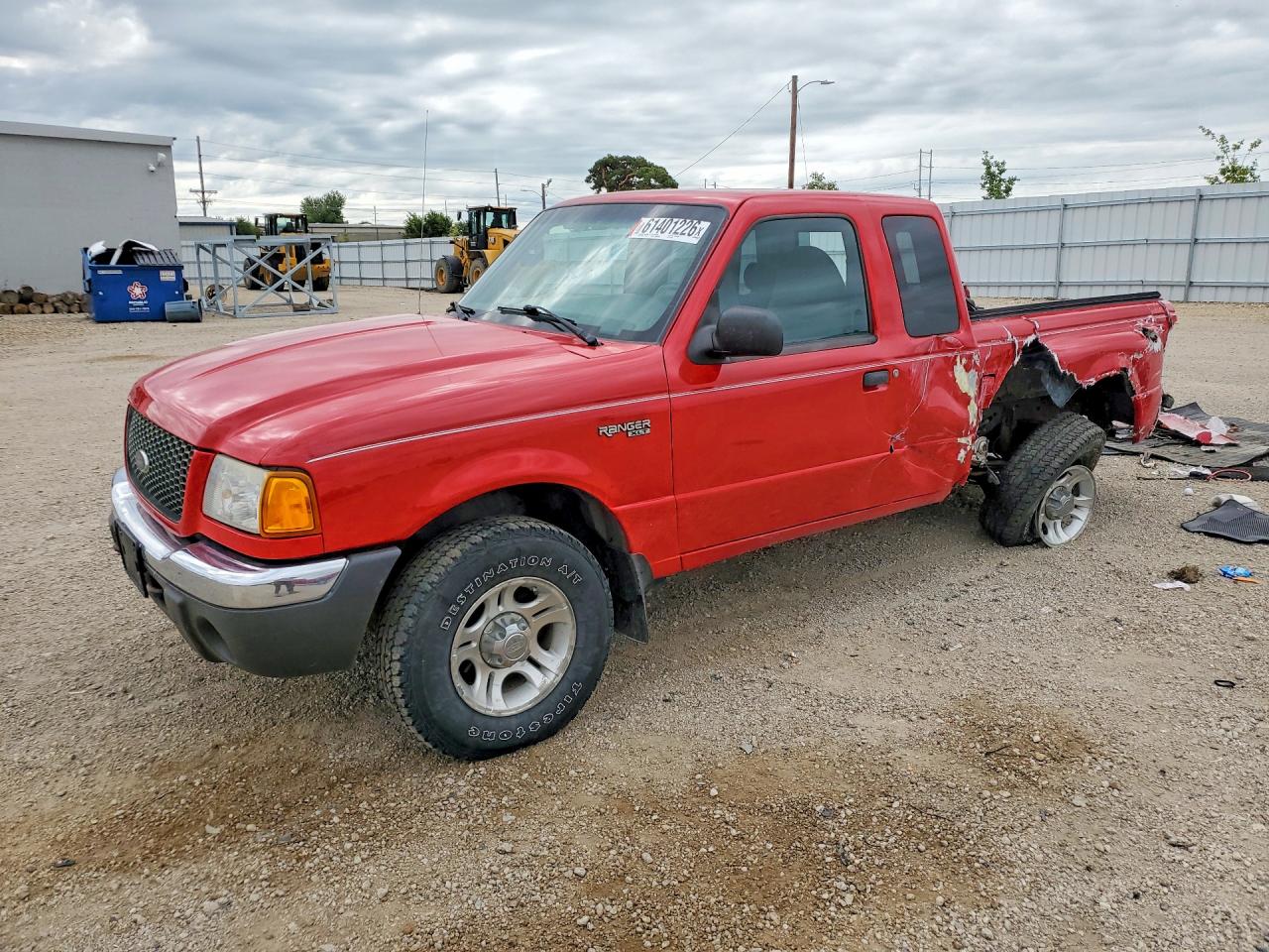 2001 Ford Ranger XL Fleet, VIN 1FTZR15E21PB17496 — Side