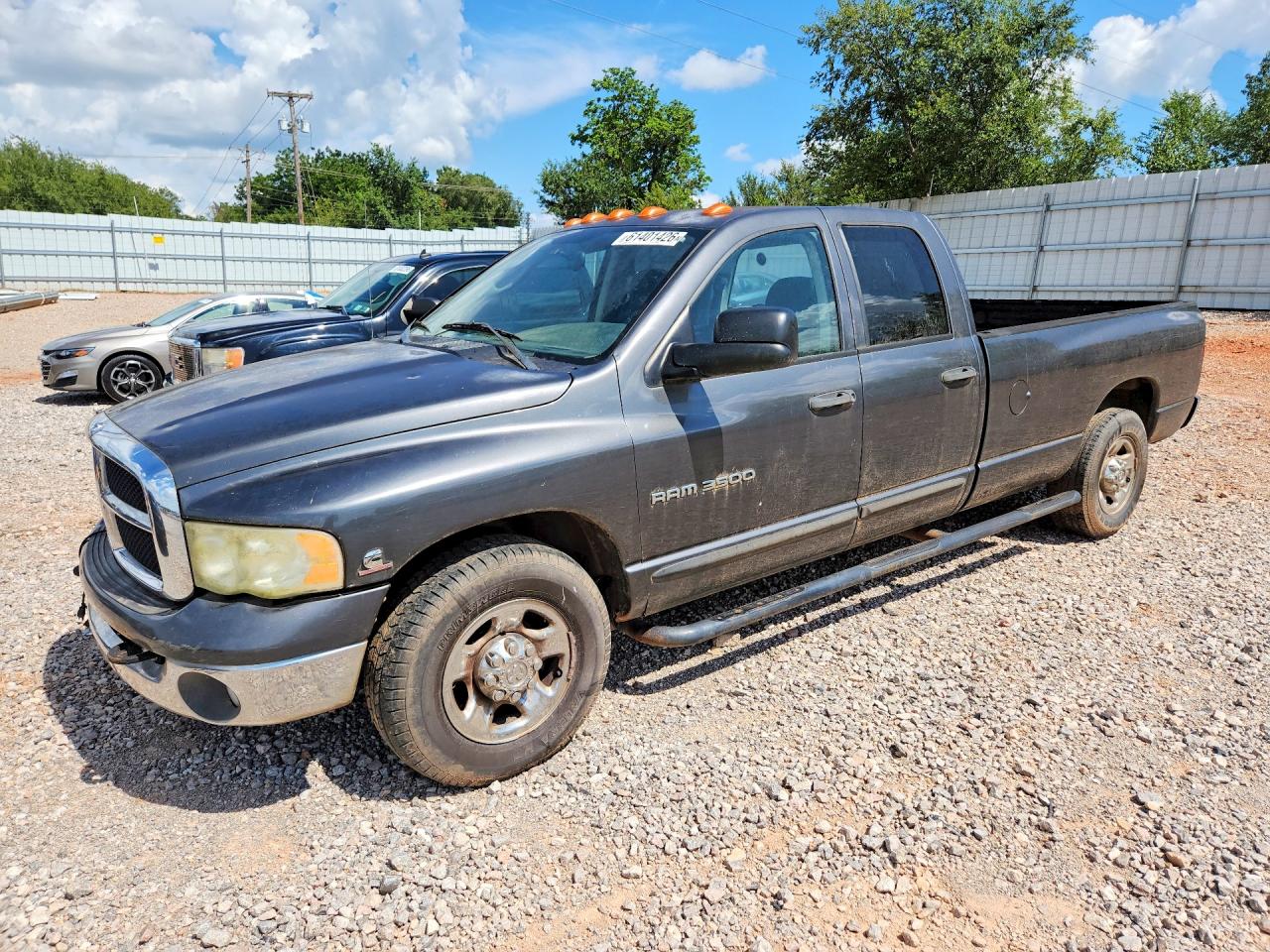 2003 Dodge 3500 ST, VIN 3D7LA38C63G842485 — Hail