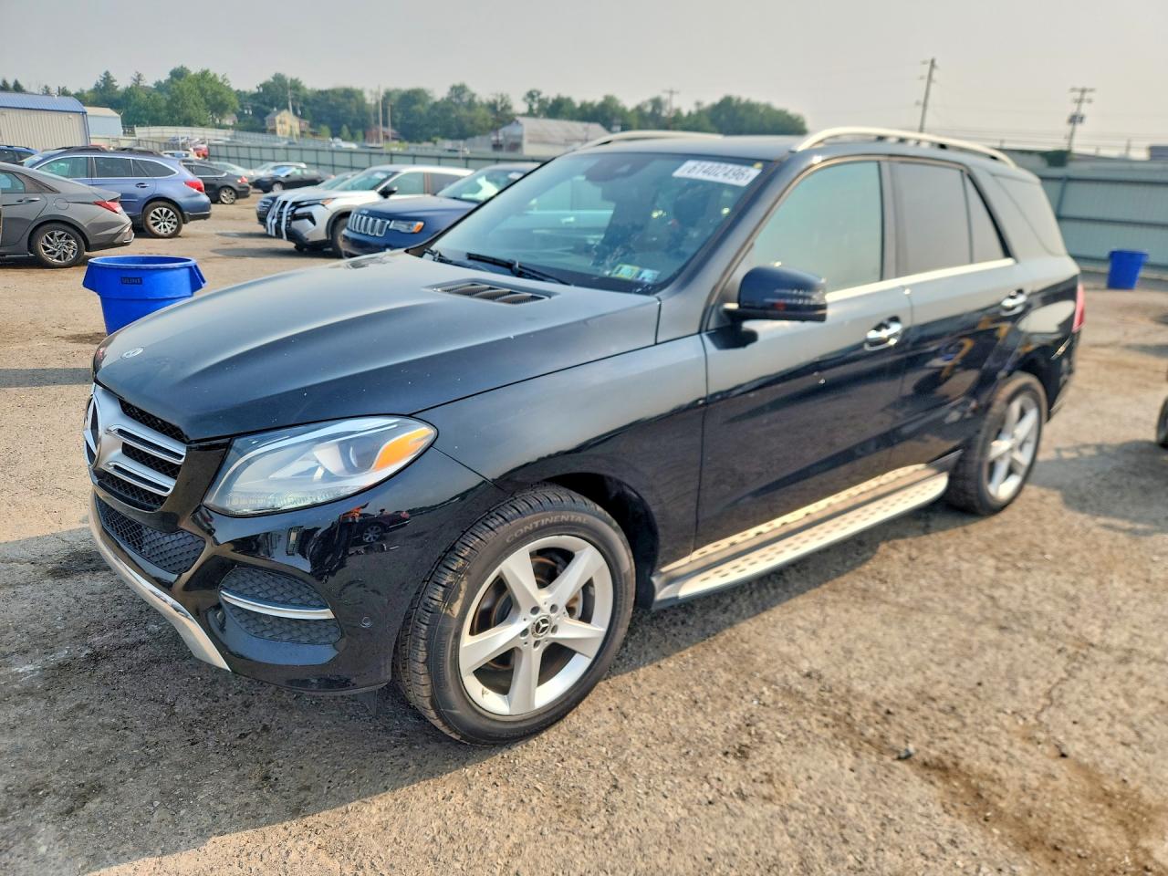 2018 Mercedes-Benz GLE 350, VIN 4JGDA5HB1JB092609 — Minor dents and scratches