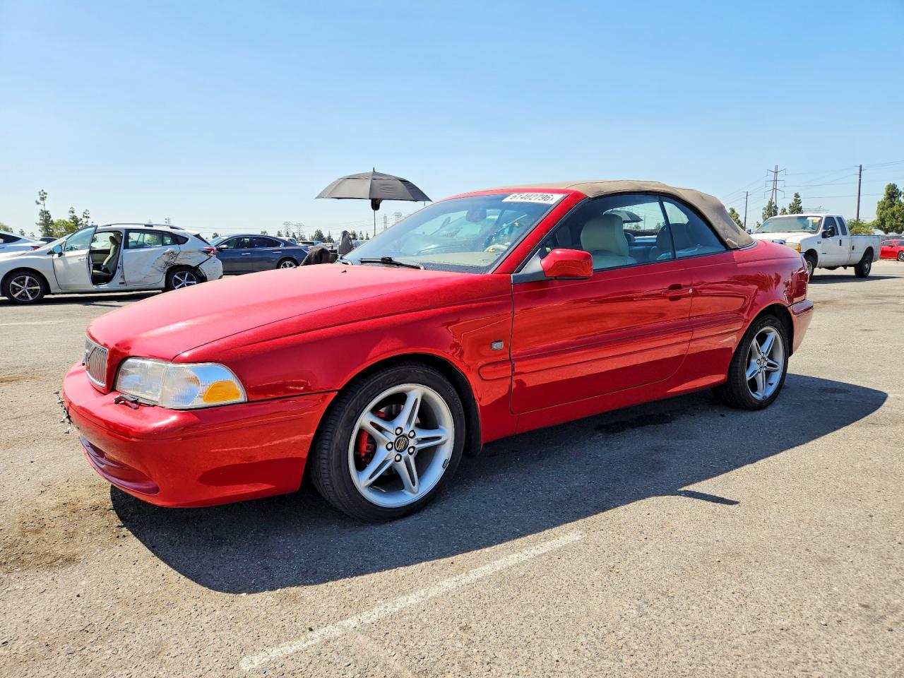 2002 Volvo C70, VIN YV1NC53D72J027700 — Вандализм