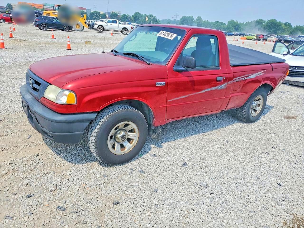 2004 Mazda B-Series, VIN 4F4YR12D14TM11062 — Rear end