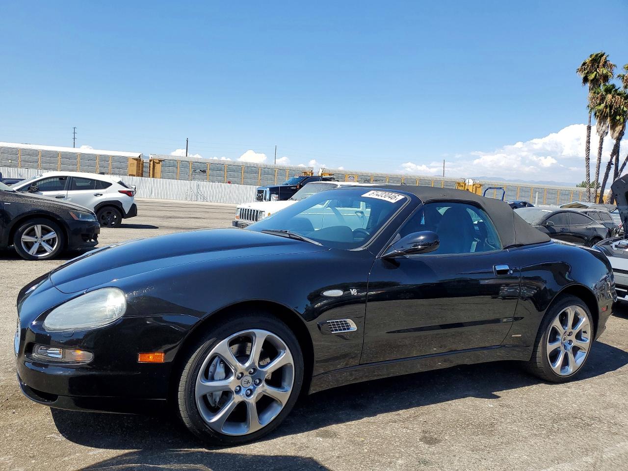2005 Maserati Spyder, VIN ZAMBB18A550017045 — Minor dents and scratches