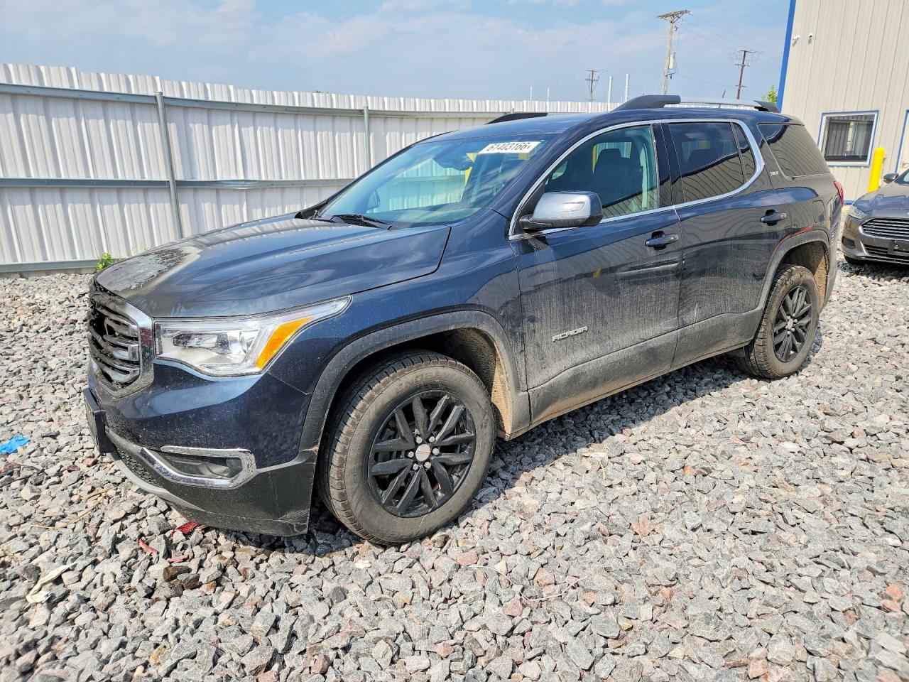 2019 GMC Acadia SLT, VIN 1GKKNMLS3KZ143817 — Burn