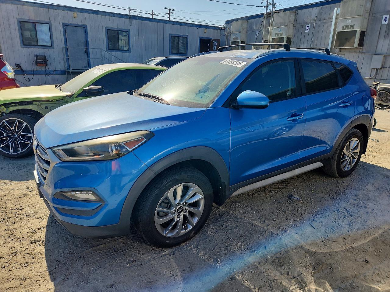 2018 Hyundai Tucson SEL, VIN KM8J33A4XJU708521 — Stripped