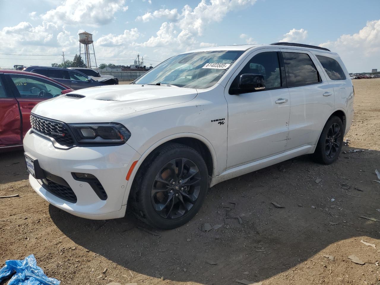 2021 Dodge Durango R/T, VIN 1C4SDJCT1MC556959 — Vandalism