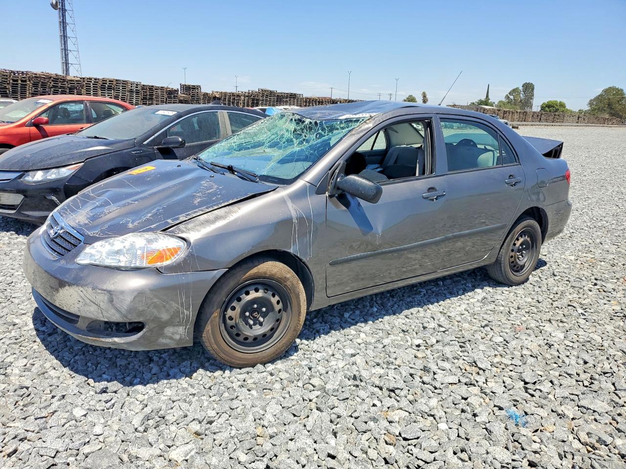 2007 Toyota Corolla CE, VIN 1NXBR32E27Z786245 — Rollover