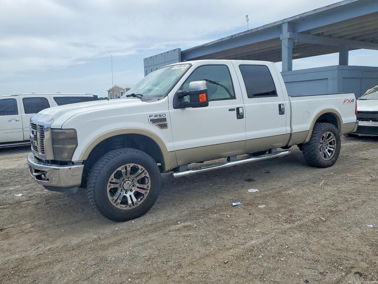 2008 Ford F-250 XL, VIN 1FTSW21R08EC64561 — Prior damage history