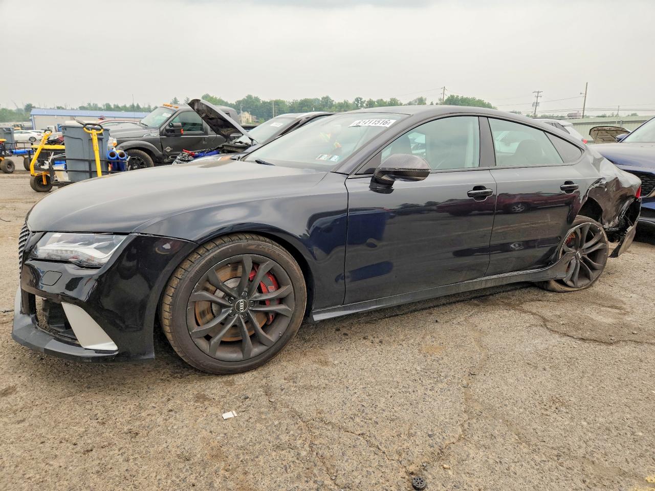 2014 Audi S7 Prestige, VIN WAUW2AFC0EN035253 — Rear end