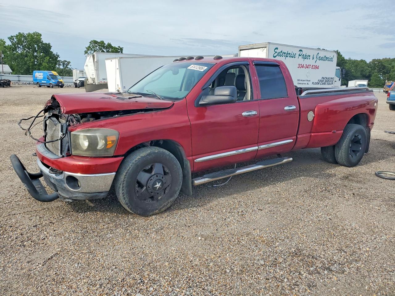 2008 Dodge 3500 SLT, VIN 3D7ML48A98G212552 — Front end