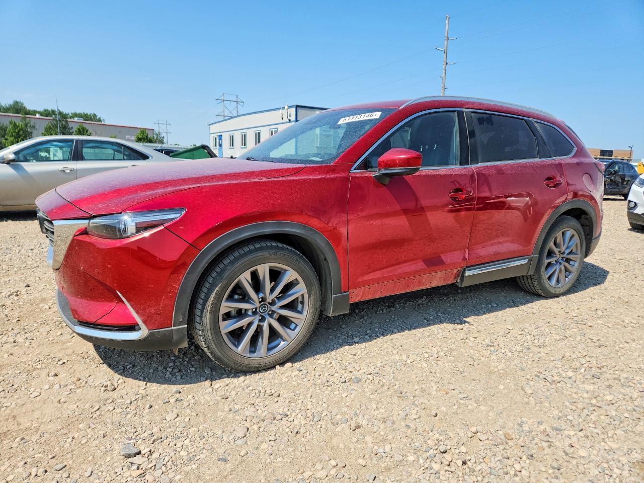 2021 Mazda CX-9 Grand Touring, VIN JM3TCBDY5M0513208 — Hail