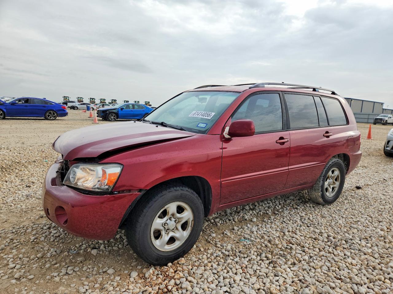2004 Toyota Highlander, VIN JTEGP21A740041336 — Front end