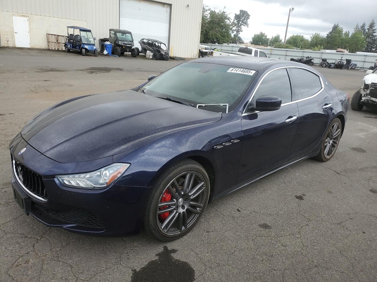 2015 Maserati Ghibli, VIN ZAM57XSA0F1129869 — Зад