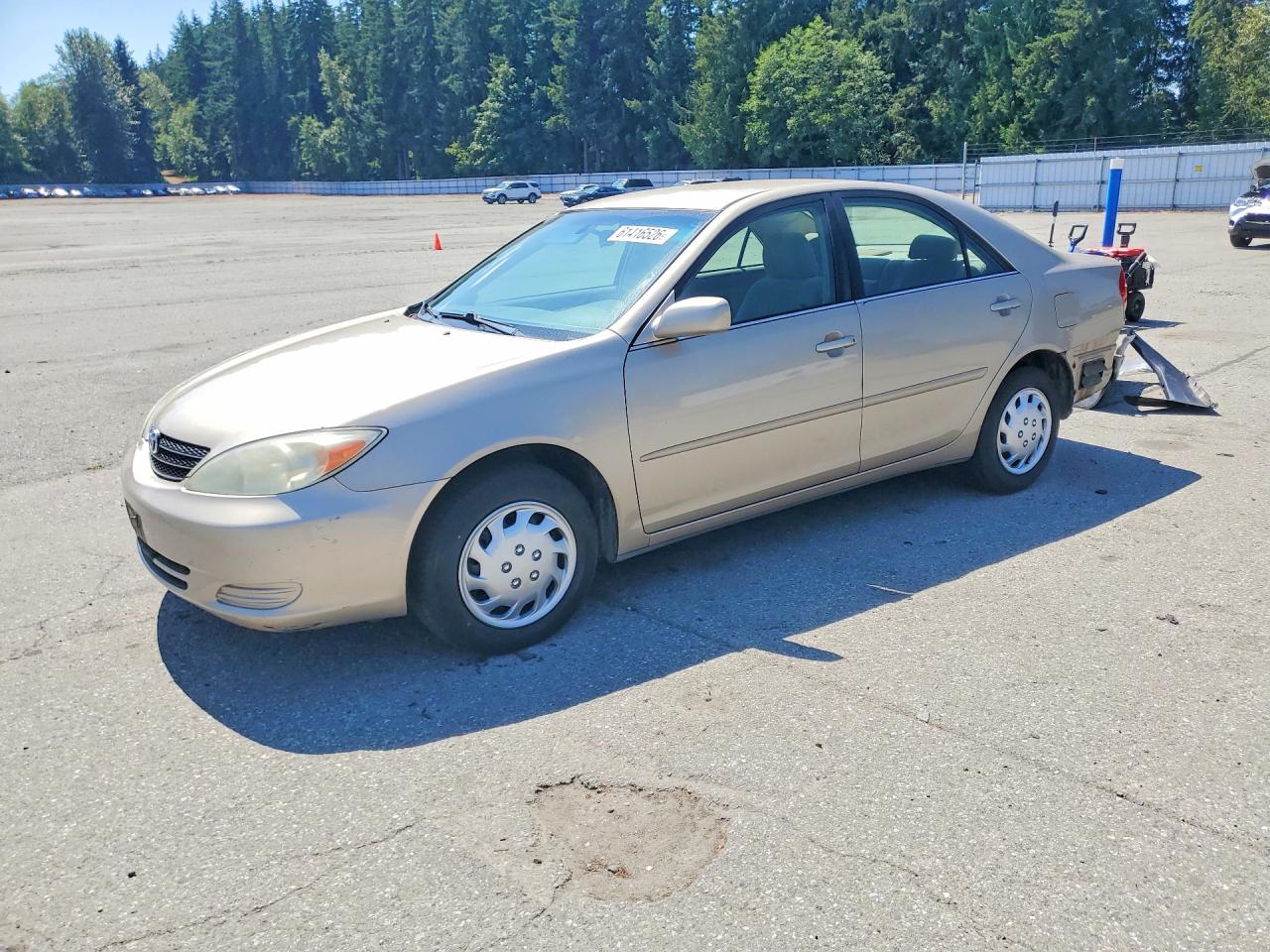 2003 Toyota Camry LE, VIN 4T1BE32K53U169448 — Rear end