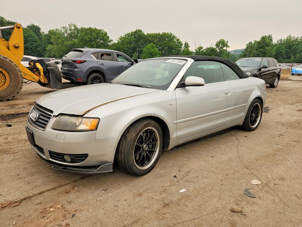 2005 Audi A4 3.0L, VIN WAUDT48H45K012767 — Burn