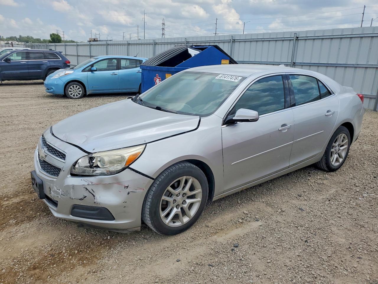 2013 Chevrolet Malibu LT, VIN 1G11C5SA8DU107528 — Front end