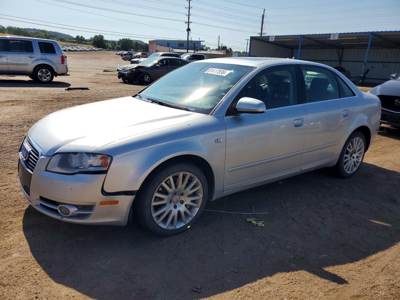 2006 Audi A4 2.0T, VIN WAUDF78E56A239276 — Front end