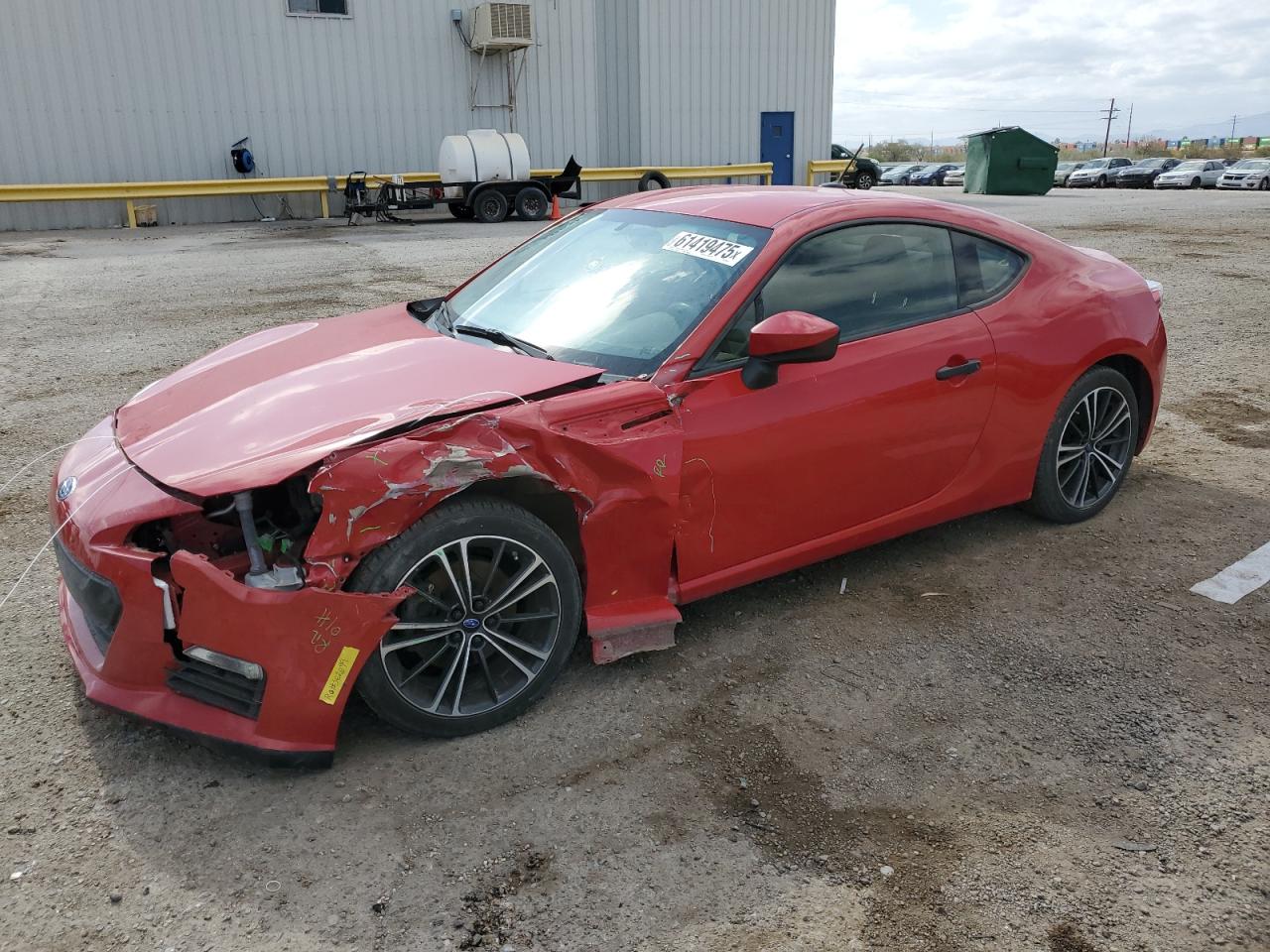 2014 Subaru BRZ Premium, VIN JF1ZCAB19E9603225 — Front end
