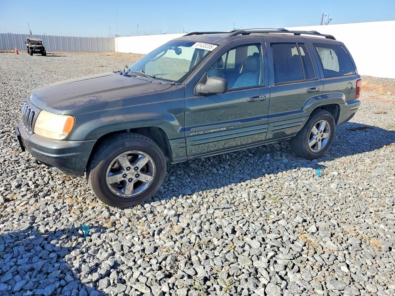 2003 Jeep Grand Cherokee Limited, VIN 1J8GW58N03C507549 — Rear end