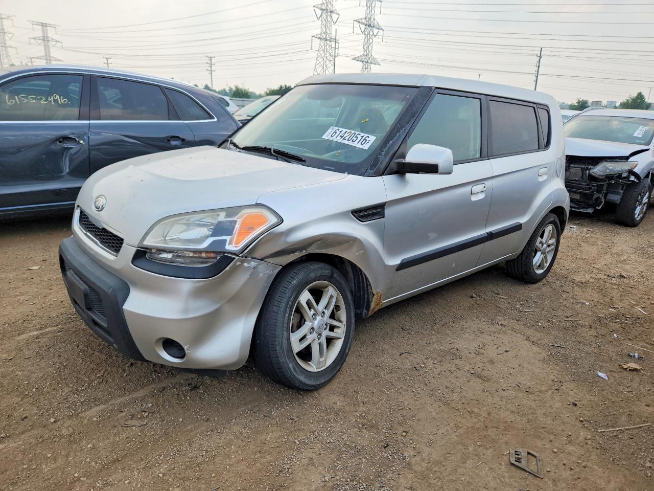2010 Kia Soul +, VIN KNDJT2A22A7106630 — Undercarriage