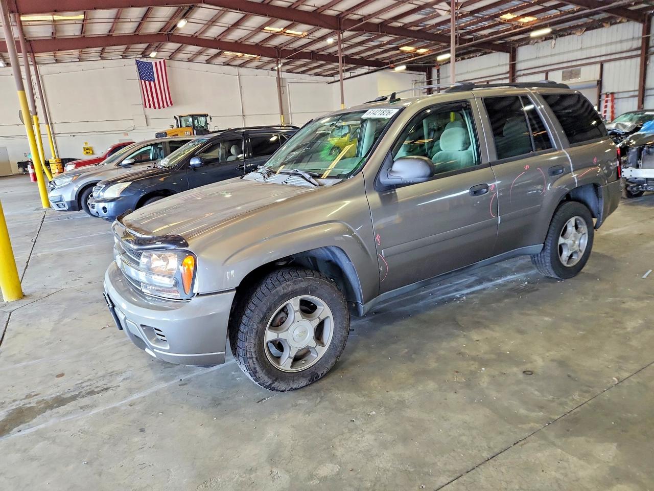 2007 Chevrolet TrailBlazer LT, VIN 1GNDS13S272154407 — Hail