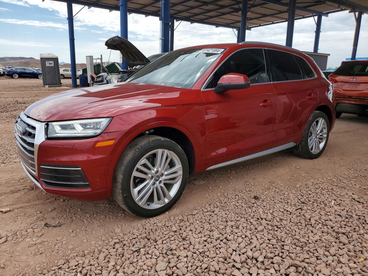2018 Audi Q5 Premium Plus, VIN WA1BNAFYXJ2143132 — Front end